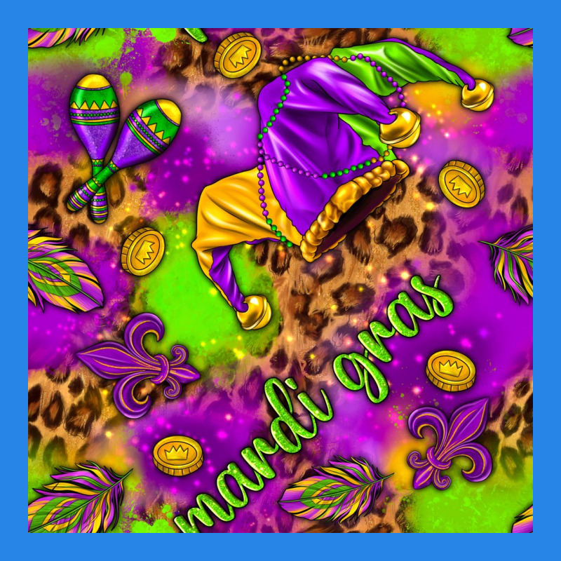 Mardi Gras And Jester Hat Seamless Pattern Premium Hoodie by HowdyJamesFarm | Teevron