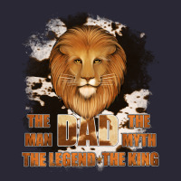 Dad The Man Cowhide Background Vintage Tee | Teevron
