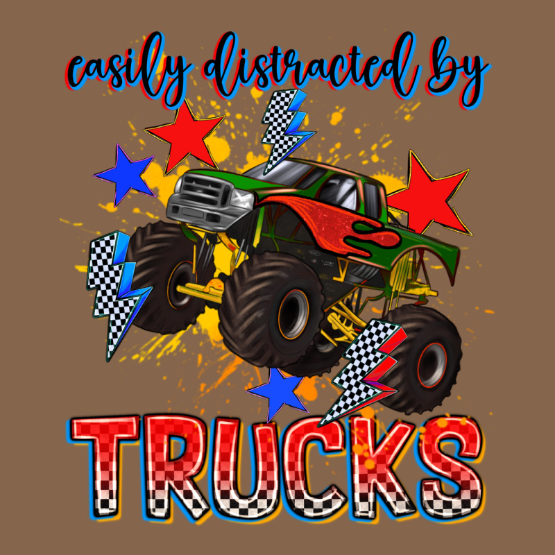 Easily Distracted By Trucks Premium Tee by AdoDesignShop | Teevron