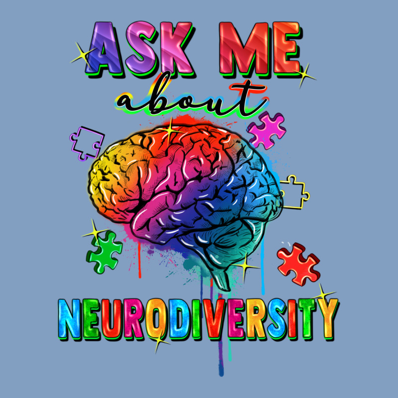 Ask Me About Neurodiversity Urban Hoodie by FaDigitalArtStudio | Teevron