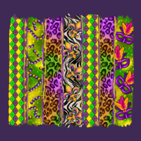 Mardi Gras Brushstroke Premium Hoodie | Teevron