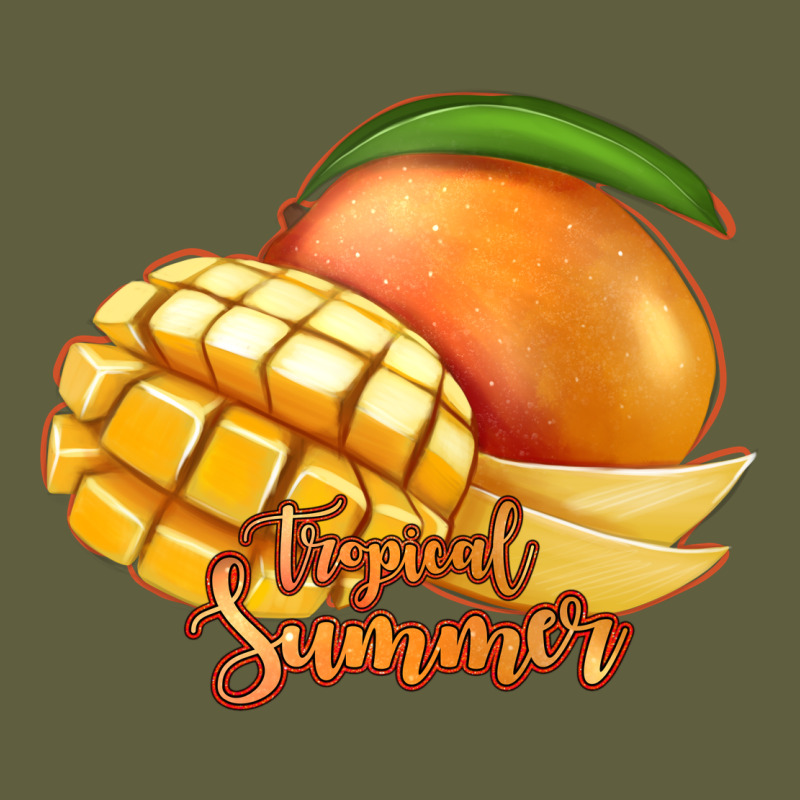 Mango Tropical Summer Vintage Tee by Jasminsmagicworld | Teevron