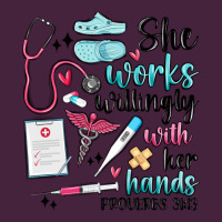 She Works Willingly With Her Hands Long Sleeve Tee | Teevron