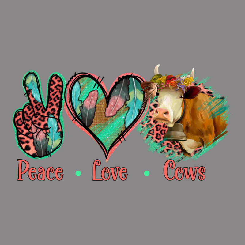 Peace Love Cows Vintage Tee by Jasminsmagicworld | Teevron