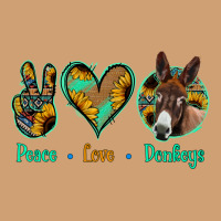 Peace Love Donkeys Vintage Tee | Teevron
