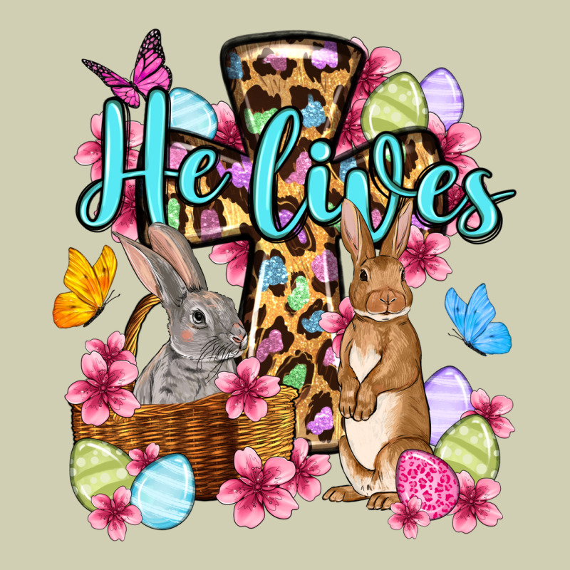 Easter Day He Lives Heavy Core Tee by OliviaCreatesArt | Teevron