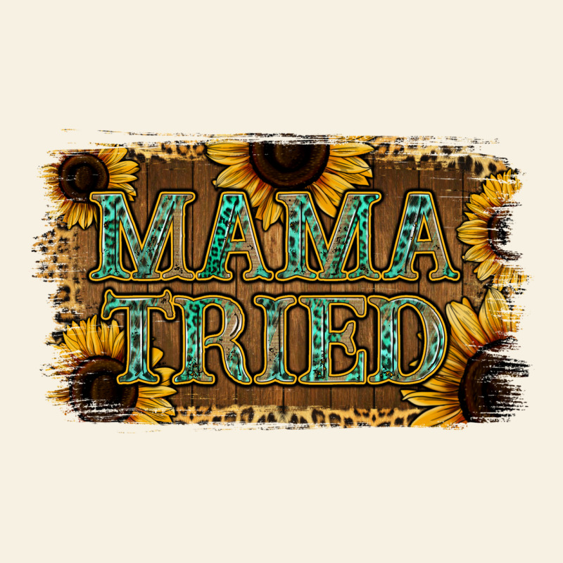 Sunflower Leopard Mama Tried Vintage Tee by Jasminsmagicworld | Teevron