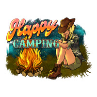 Happy Camping Long Sleeve Tee | Teevron