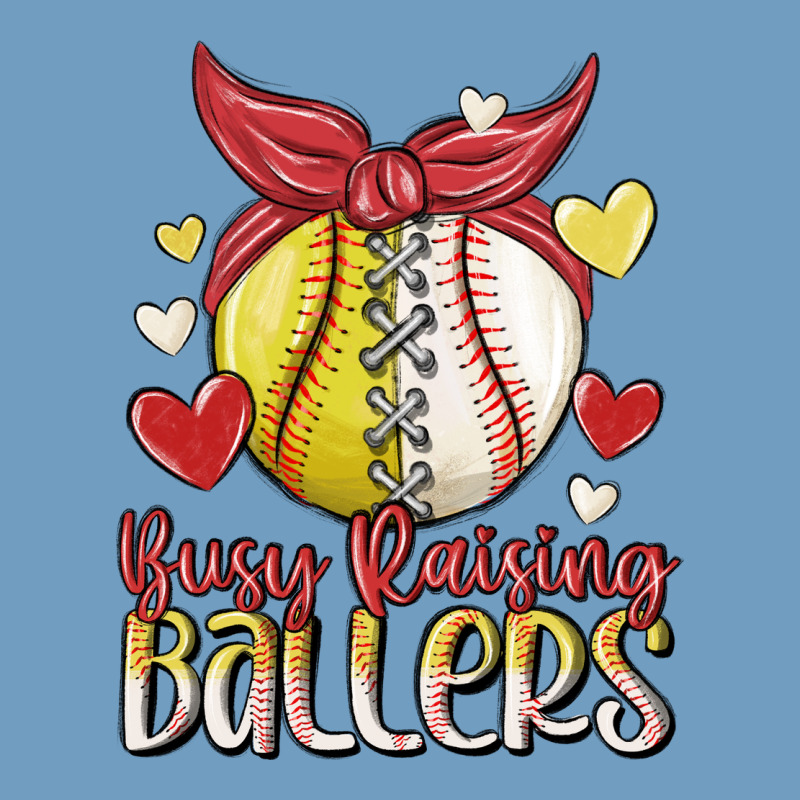 Busy Raising Ballers Urban Heavy Tee by MaliasSmallBusiness | Teevron