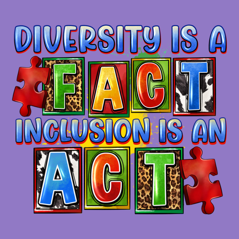 Diversity Is A Fact Inclusion Is An Act Urban Hoodie by FaDigitalArtStudio | Teevron