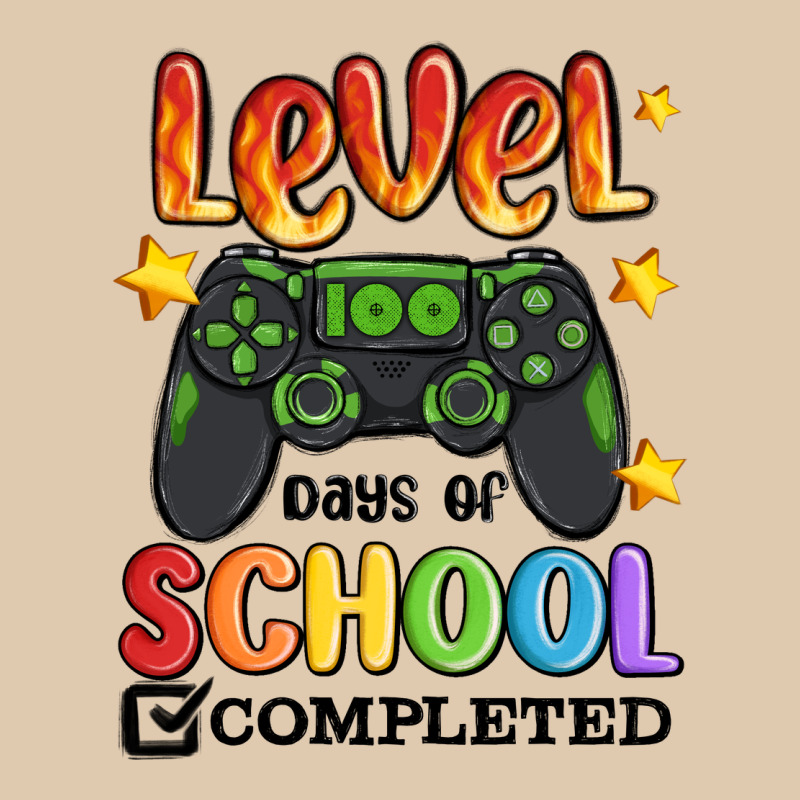 Level 100 Days Of School Completed Heavyweight Sweatshirt by MaliasSmallBusiness | Teevron