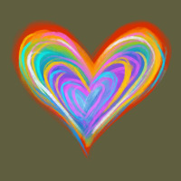 Watercolor Pride Heart Vintage Tee | Teevron