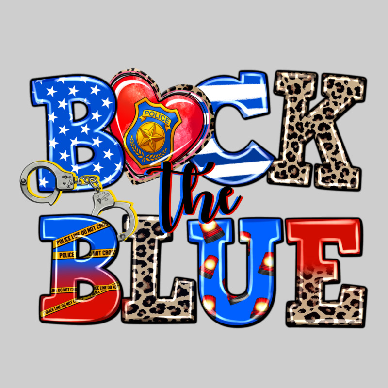 Back The Blue Premium Tee by AdoDesignShop | Teevron