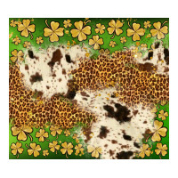 St. Patrick's Day Shamrock Tumbler Ladies Tee | Teevron