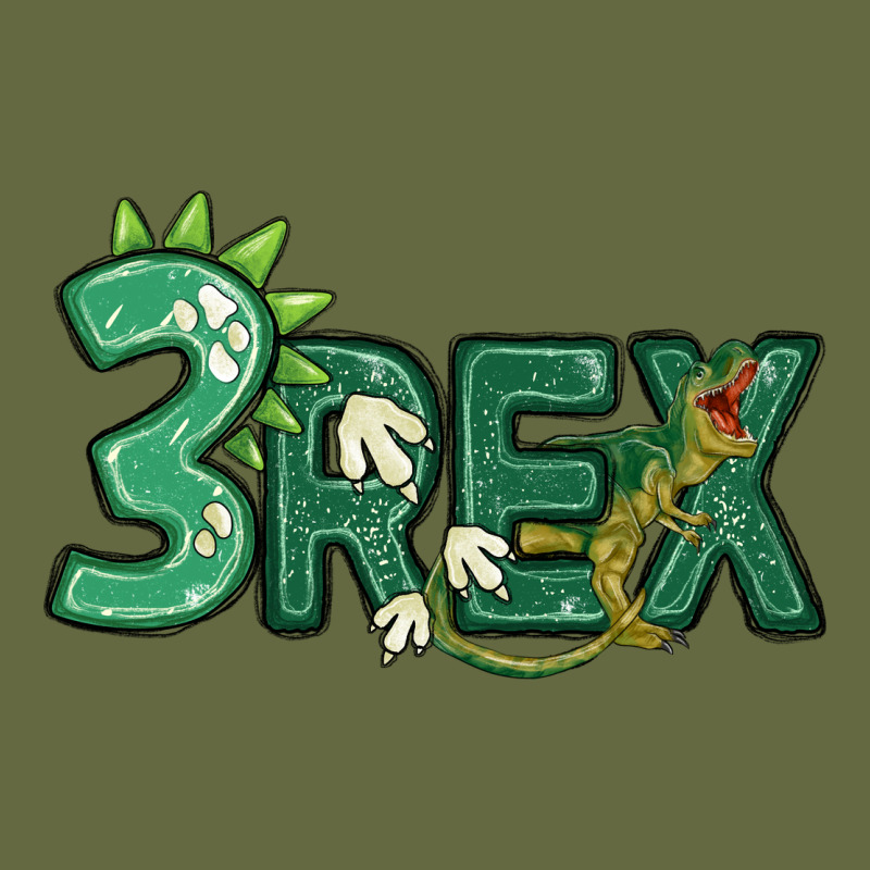 Three Rex Long Sleeve Tee by MaliasSmallBusiness | Teevron