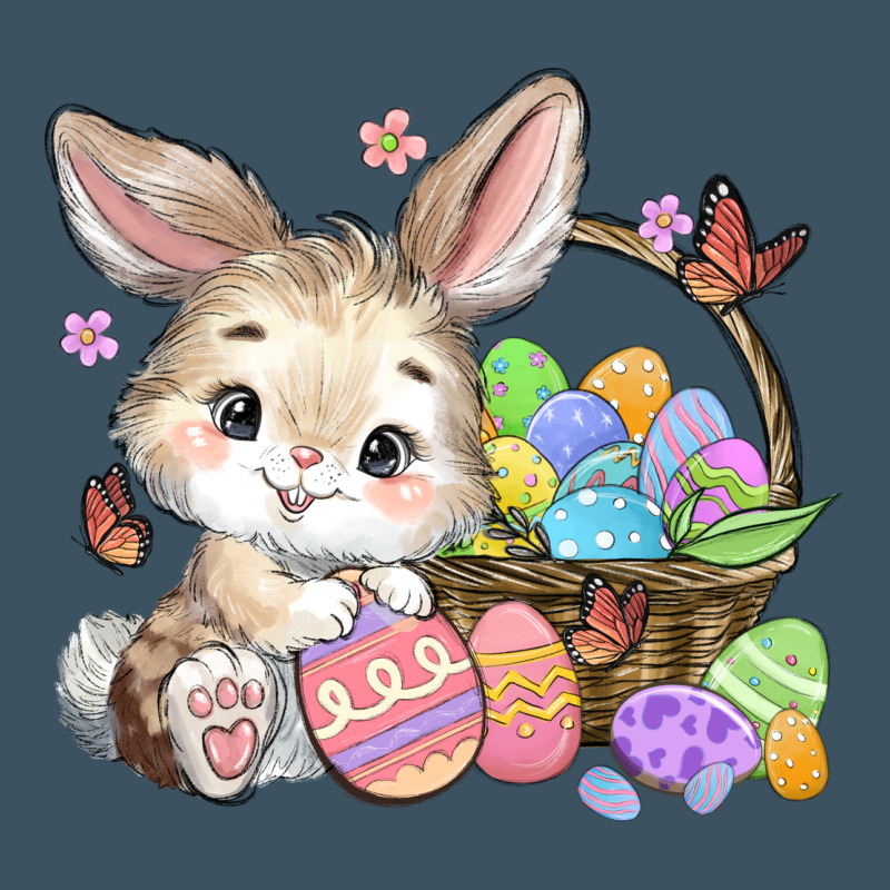Easter Bunny Urban Heavy Tee by MaliasSmallBusiness | Teevron