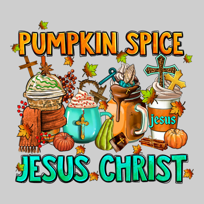 Pumpkin Spıce Jesus Christ Coffee Cups Premium Tee by AdoDesignShop | Teevron