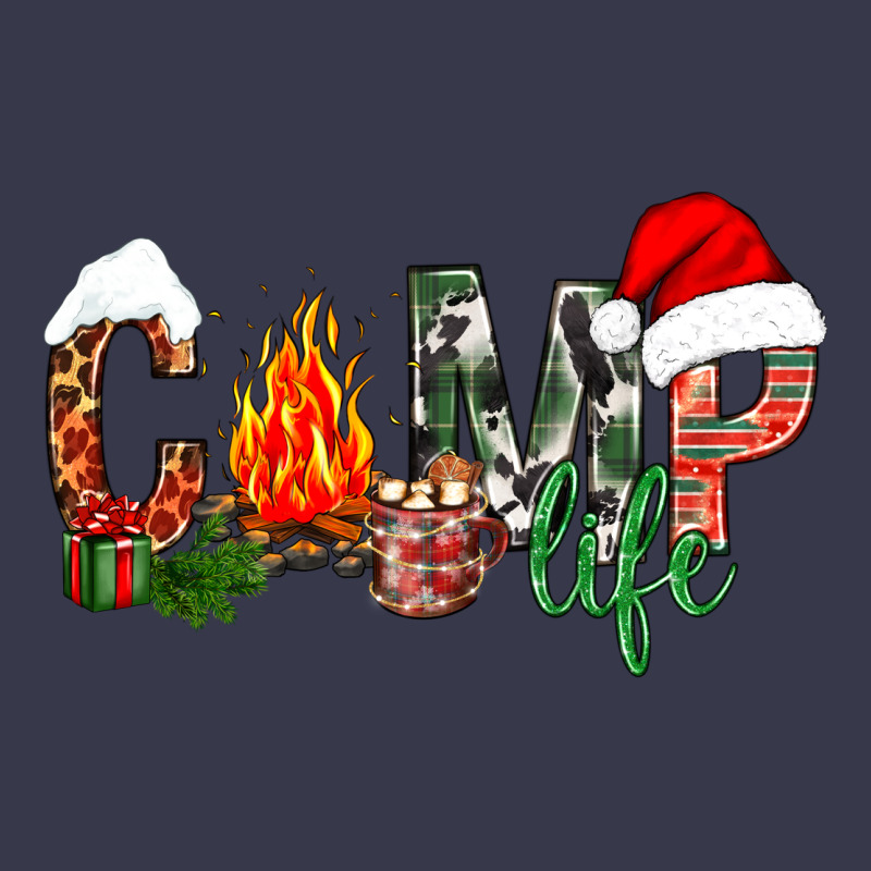 Christmas Camp Life Long Sleeve Tee by NancyCooperArtShop | Teevron