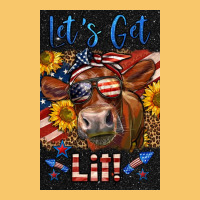 Western Let's Get Lit Cow Vintage Hoodie | Teevron