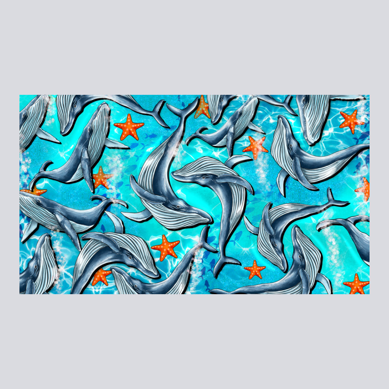 Humpback Whale  Cup Zipper Hoodie by BarkalooDesign | Teevron