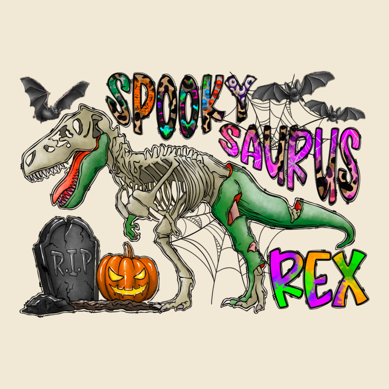 Spooky Saurus Rex Ladies Tee by CowhideDigitalArt | Teevron