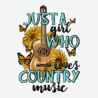 Just A Girl Who Loves Country Music Urban Heavy Tee | Teevron
