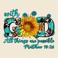 With God All Things Are Possible Sunflower Premium Tee | Teevron