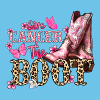 Give Cancer The Boot Cancer Awareness Premium Sweatshirt | Teevron
