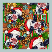 Christmas Leopard Cow Heavy Core Tee | Teevron