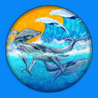 Humpback Whale Zipper Hoodie | Teevron