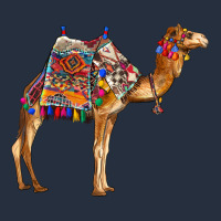 Camel With Colorful Saddle Zipper Hoodie | Teevron