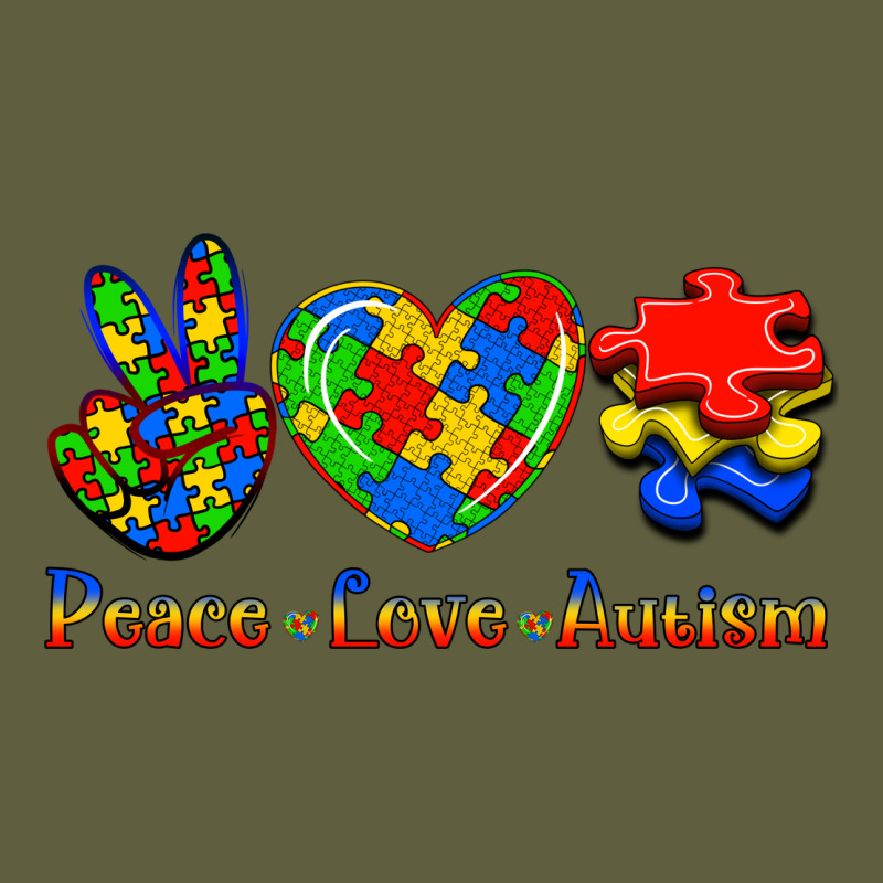 Peace Love Autism Vintage Tee by Jasminsmagicworld | Teevron