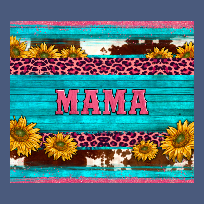 Cowhide Leopard Sunflowers Mama Vintage Hoodie by BarkalooDesign | Teevron