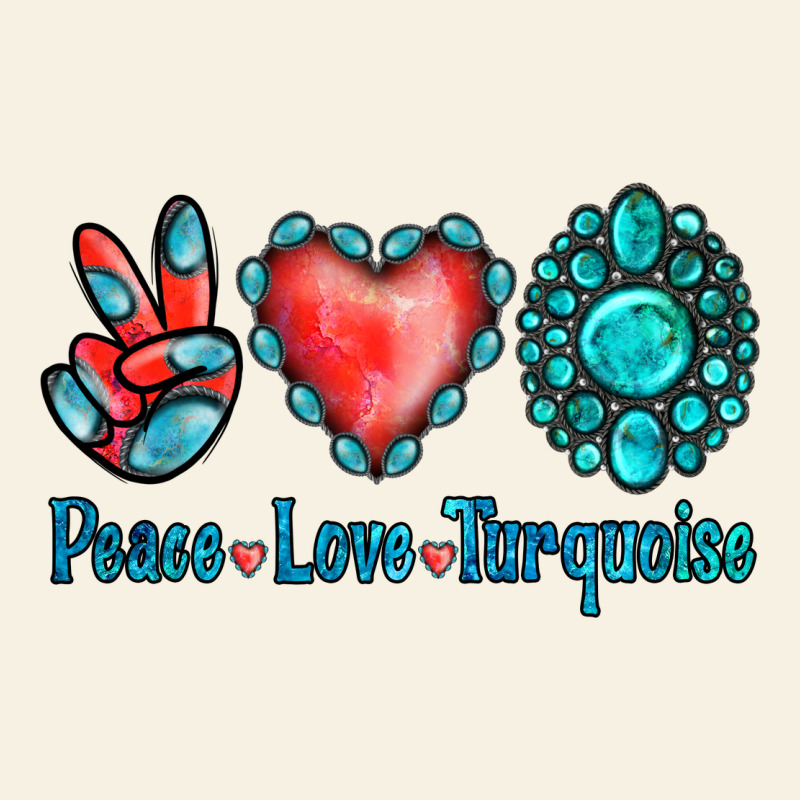 Peace Love Turquoise Vintage Tee by Jasminsmagicworld | Teevron