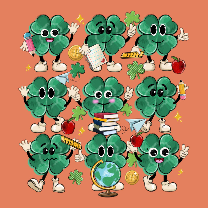 Teacher St Patrick Day Clovers Classic Tee by MaliasSmallBusiness | Teevron