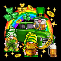 St. Patrick's Day Gnomies Truck Ladies Tee | Teevron