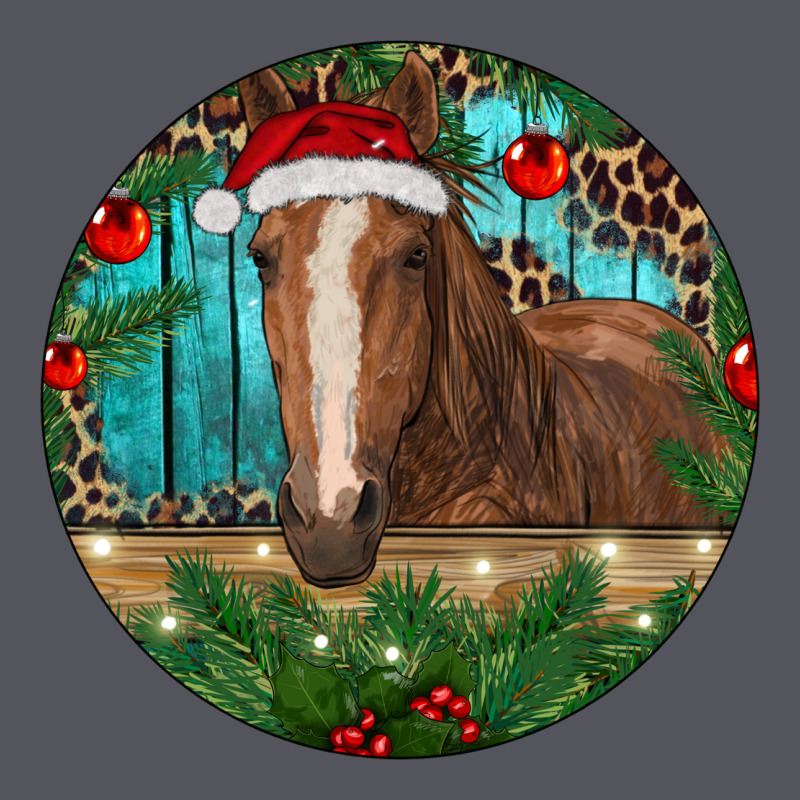 Brown Horse Christmas Vintage Hoodie by RanaPortraitStore | Teevron