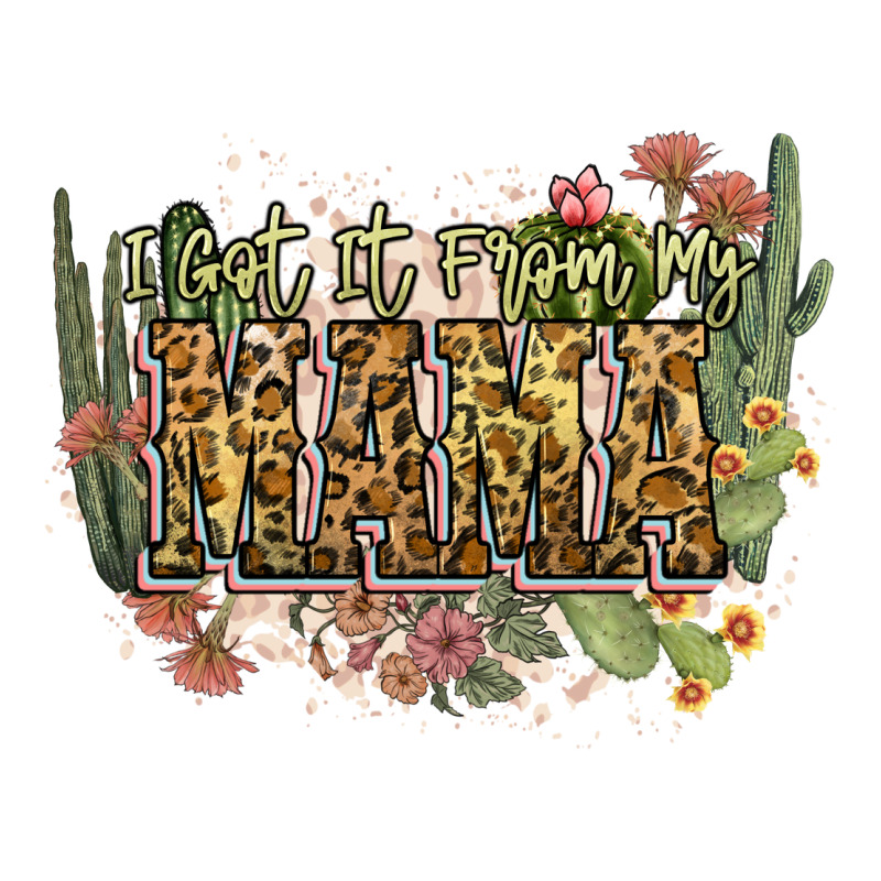 I Got It From My Mama Long Sleeve Tee by NancyCooperArtShop | Teevron