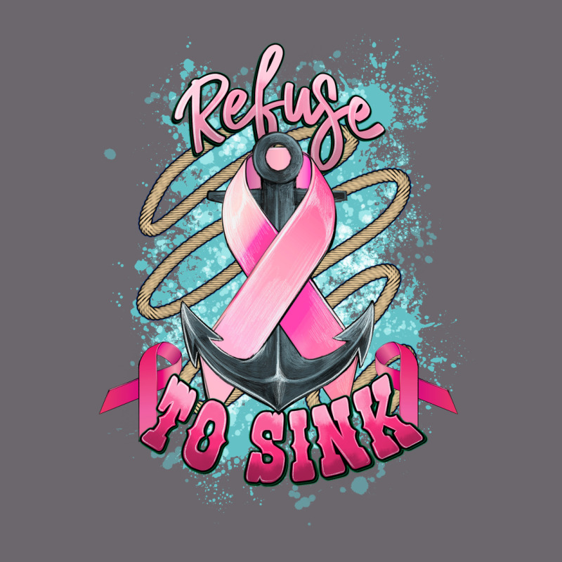 Refuse To Sink Cancer Anchor Cancer Awareness Premium Sweatshirt by HowdyJamesFarm | Teevron