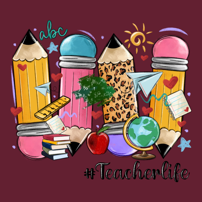 Teacher Life Pencils Classic Tee by MaliasSmallBusiness | Teevron