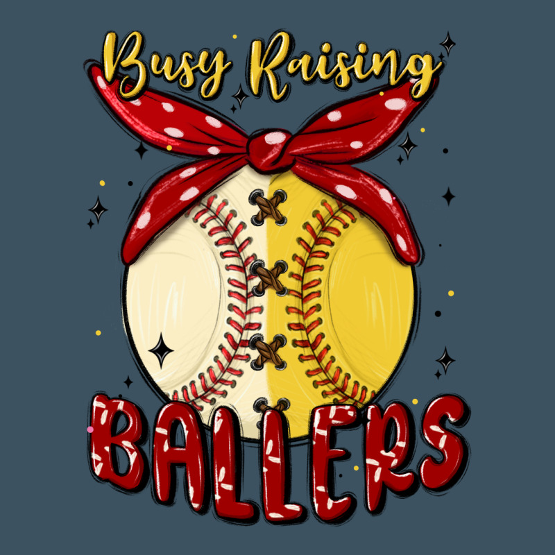 Busy Raising Ballers Malia Urban Heavy Tee by MaliasSmallBusiness | Teevron