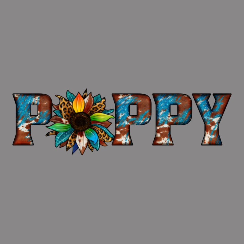 Poppy Cowhide Sunflower Vintage Tee by Jasminsmagicworld | Teevron