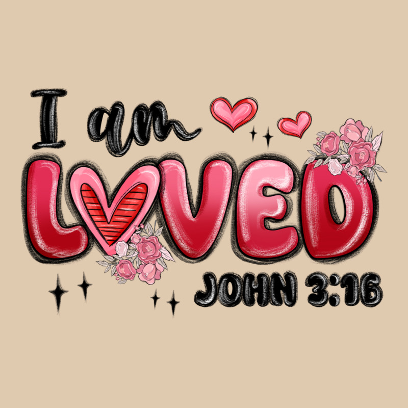I Am Loved John 3 16 Heavyweight Sweatshirt by MaliasSmallBusiness | Teevron
