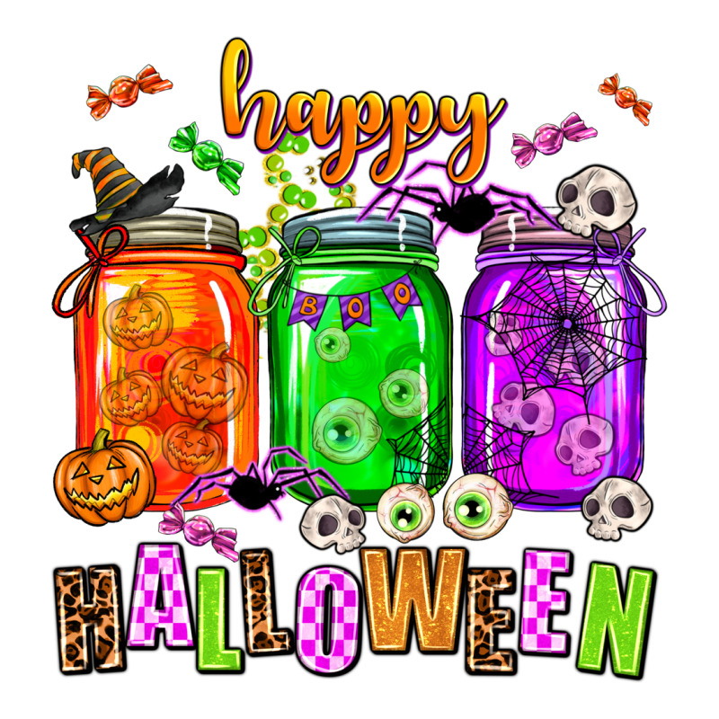 Happy Halloween Jars And Horror Premium Tee by AdoDesignShop | Teevron