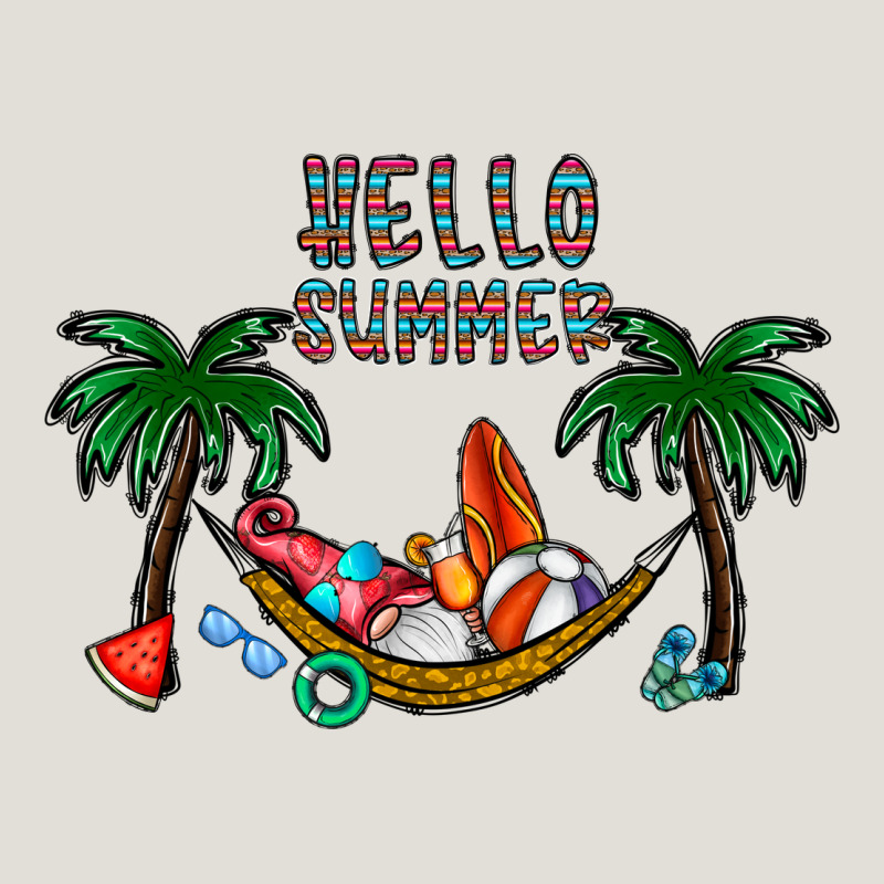 Hello Summer Heavy Core Tee by CowhideDigitalArt | Teevron