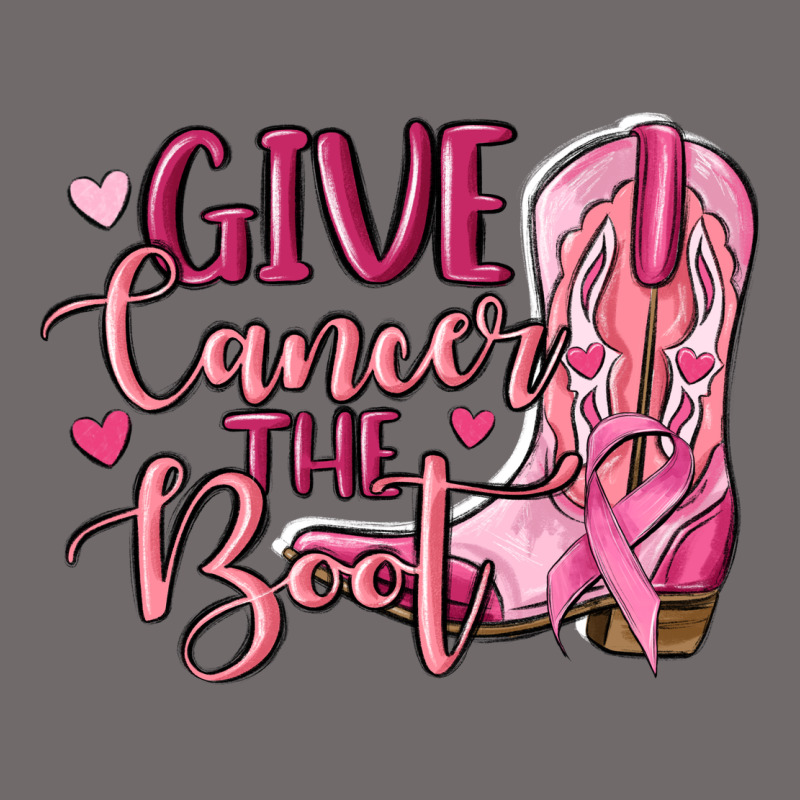 Give Cancer The Boot Urban Heavy Tee by MaliasSmallBusiness | Teevron