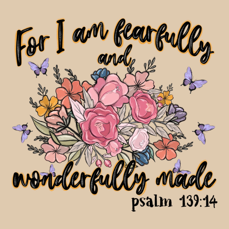 For I Am Fearfully And Wonderfully Made Heavyweight Sweatshirt by MaliasSmallBusiness | Teevron