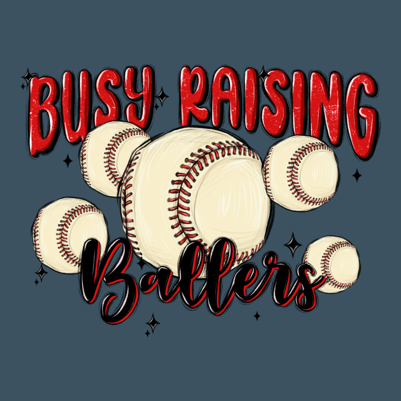 Busy Raising Ballers Urban Heavy Tee by MaliasSmallBusiness | Teevron