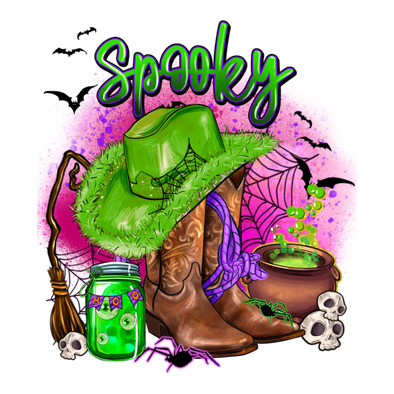 Spooky Cowgirl  Halloween Premium Tee by AdoDesignShop | Teevron