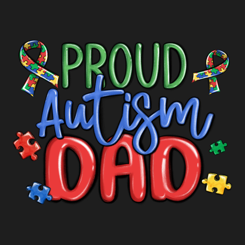 Proud Autism Dad Classic Tee by MaliasSmallBusiness | Teevron
